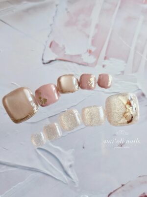 運気アップネイル　フットジェル　ワイオリネイルズ　鵠沼