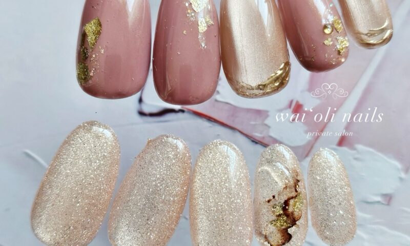 鵠沼　運気アップネイル　ワイオリネイルズ　大人女子