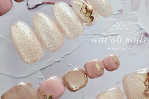 運気アップネイル　鵠沼海岸