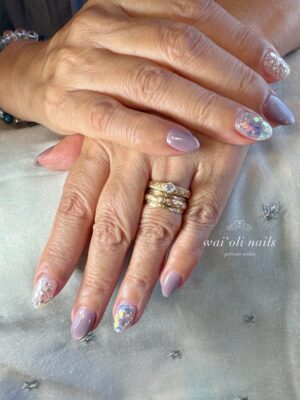 ワイオリネイルズ　大人ネイル